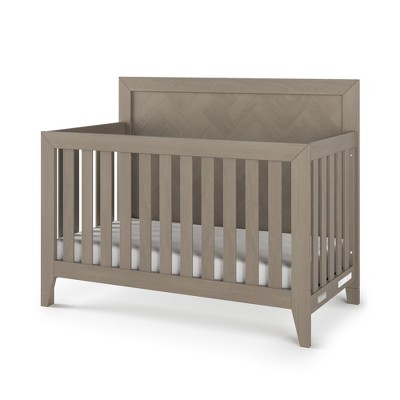 Child Craft Kieran 4-in-1 Convertible Crib, Converts to Day Bed, Toddler Bed and Full Size Bed, 3 Adjustable Mattress Positions, Baby Safe Finish