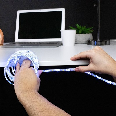 16.4 ft Multicolor LED Smart Strip Light with Voice Control