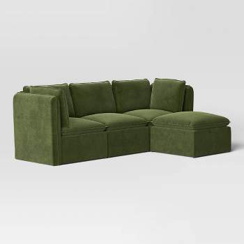 4pc Haven French Seam Modular Sectional - Threshold™