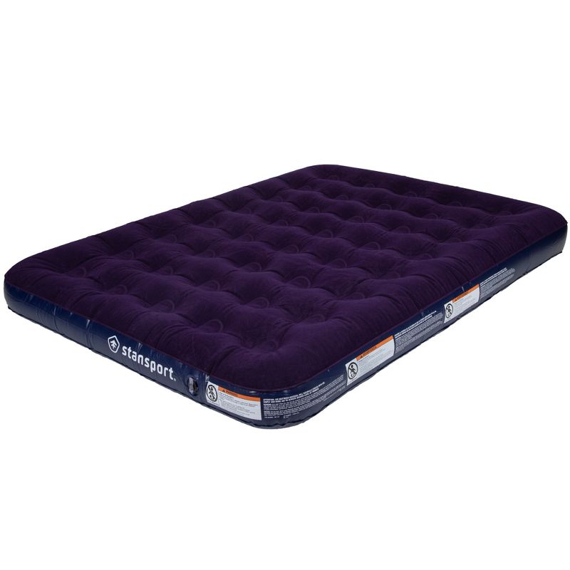 Stansport Deluxe Inflatable Air Bed Mattress Full Size, 1 of 7