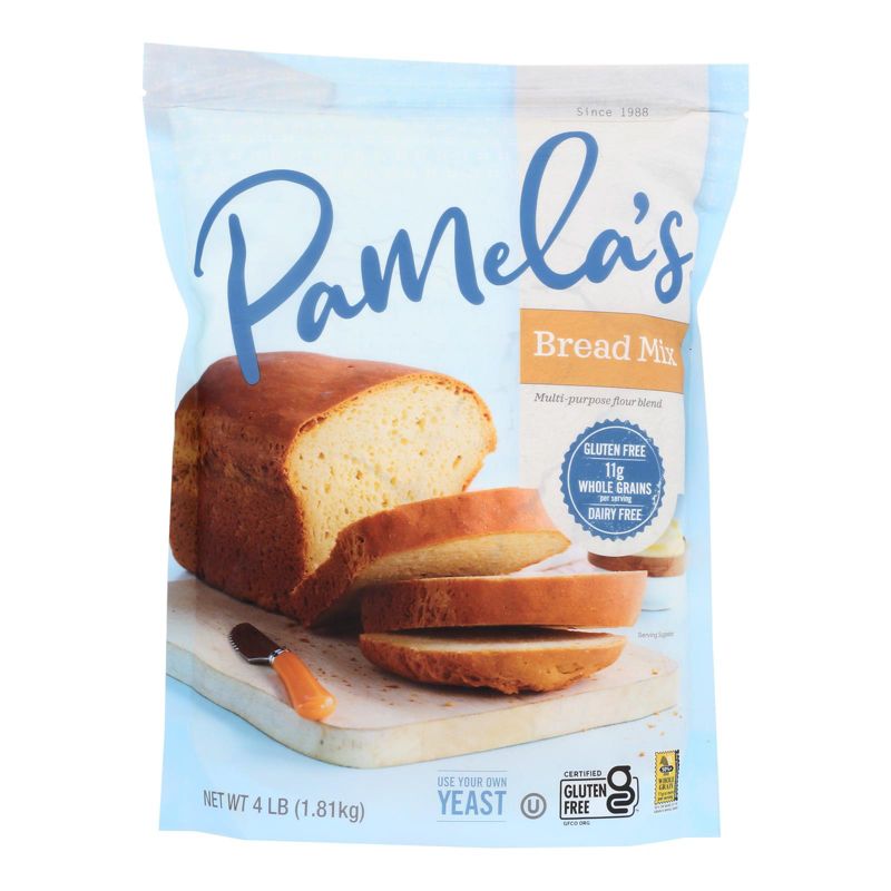 Pamela's Bread Mix - Case of 3/4 lb, 2 of 7