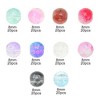 Unique Bargains 8mm Round Glass Beads for Bracelets for Making Bracelet Making DIY Crafts, Assorted Colors 200 Pcs - 2 of 4