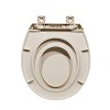 Toilet Seat, Quiet and Soft-Close, Safe PP Material, with Accessories, Easy to Install and Remove, Universal Design, Suitable for Standard Toilets - 4 of 4