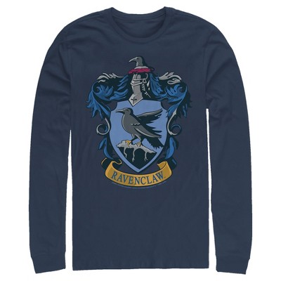 Men's Harry Potter Ravenclaw Crest Long Sleeve Shirt