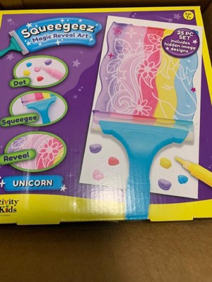 Creativity For Kids Squeegeez Magic Reveal Art Unicorn : Target