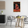 Stupell Industries Vintage Midcentury Negroni Drink Black Framed Floater Canvas Wall Art - 2 of 4