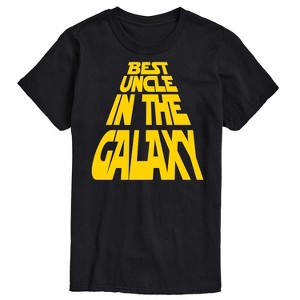 Men's - Instant Message - Best Uncle in the Galaxy Short Sleeve Graphic T-Shirt - 1 of 4