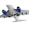 Boeing 737-700 Commercial Aircraft with Flaps Down "United Airlines" White w/Blue 1/200 Diecast Model Airplane by GeminiJets - 4 of 4