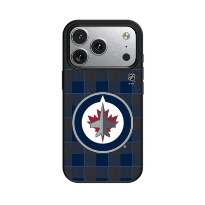 NHL Western Conference Teams Plaid MagSafe Compatible Cell Phone Case for Apple iPhone 17 Series
