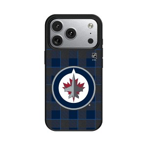 NHL Western Conference Teams Plaid MagSafe Compatible Cell Phone Case for Apple iPhone 17 Series - 1 of 4