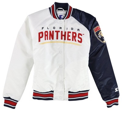 STARTER Mens Florida Panthers Varsity Jacket