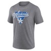 NCAA Kentucky Wildcats Men's Gray Triblend T-Shirt - 2 of 3
