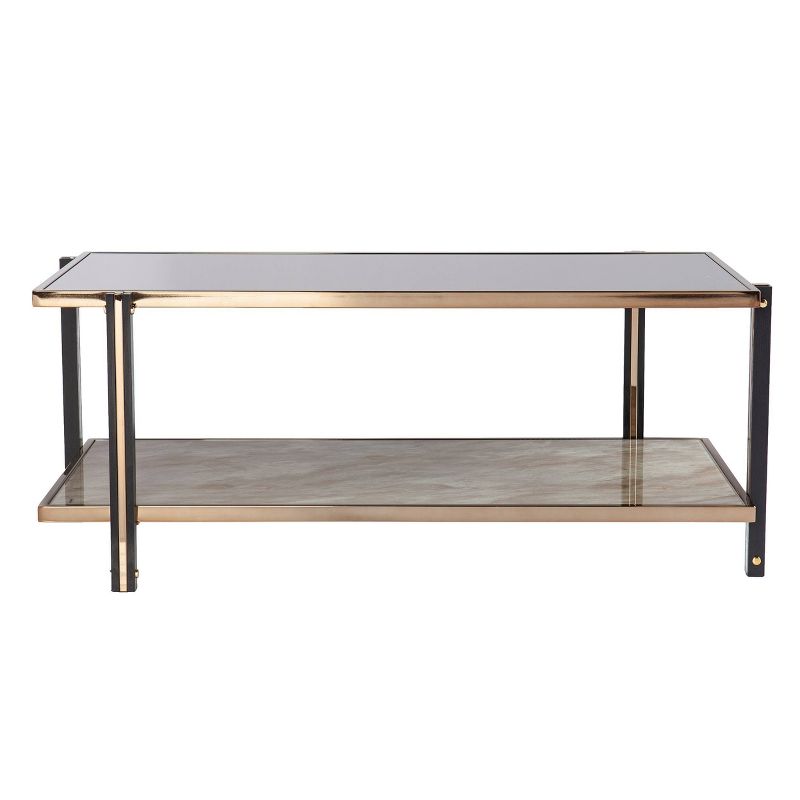 Carswaf Cocktail Table with Mirrored Top Champagne - Aiden Lane, 1 of 10