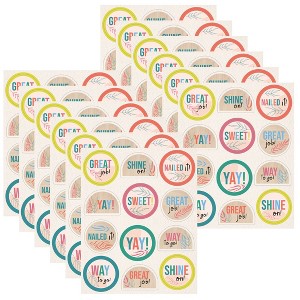 Carson Dellosa Education True to You Motivators Motivational Stickers, 72 Per Pack, 12 Packs - 1 of 4