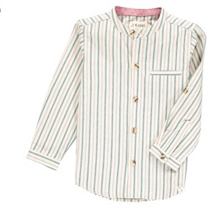 Boy's Atoka Round Collar Woven Long Sleeve Shirt - ME & HENRY - 1 of 3