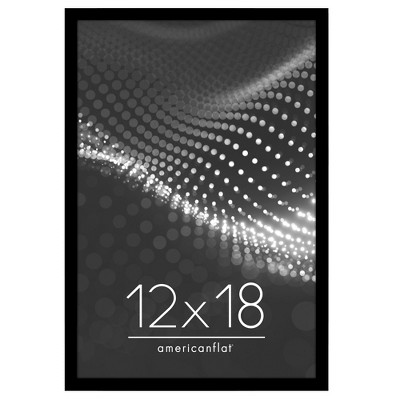 Americanflat Poster Frame - Perfect for Photos and Artwork - Black