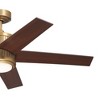 Kichler Lighting Brahm 1 - Light Ceiling Fan in  Natural Brass - 3 of 4