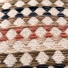 20"x20" Oversize Striped Square Throw Pillow Cover Black/Beige - Rizzy Home: Woven, Pet Friendly, Hidden Zipper - 3 of 4