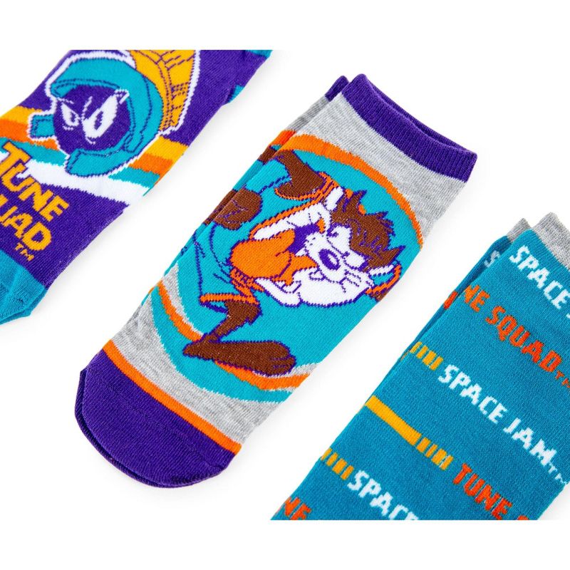 HYP Space Jam Adult Low-Cut Ankle Socks | 5 Pairs | Size 4-10, 3 of 8