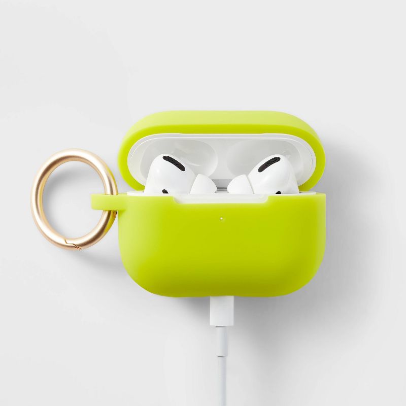 Apple AirPods Pro Silicone Case with Clip - heyday™, 3 of 12