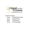 Beistle New Year Toast Of The Town Assortment of 125 items for 50 people Multicolored - 2 of 2
