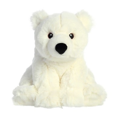 Eco-Friendly White Plush Polar Bear 7.5 Inches