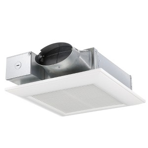 Panasonic WhisperValue Ceiling/Wall Mount Bathroom Exhaust Fan, 50-80-100 CFM, FV-0510VS1 - 1 of 4