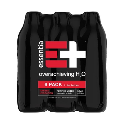 Essentia Purified Water - 6pk/1L Bottles