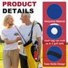 Unique Bargains Neoprene Waist-Mounted Lightweight Golf Ball Carry Bags 2 Pcs - 3 of 4