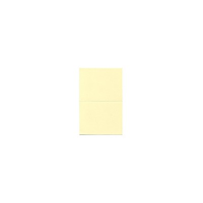 JAM Paper Blank Foldover Cards A2 Size 4 3/8 x 5 7/16 Ivory 309908F
