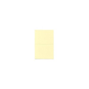 JAM Paper Blank Foldover Cards A2 Size 4 3/8 x 5 7/16 Ivory 309908F - 1 of 1