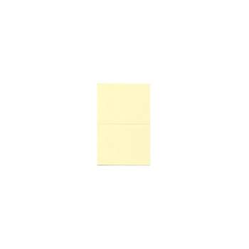 JAM Paper Blank Foldover Cards A2 Size 4 3/8 x 5 7/16 Ivory 309908F
