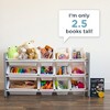 Made for Me 12 Bin Kids' Organizer White - Humble Crew: Toy Storage Organizer with Bins, Kids Organization, MDF Frame - 3 of 4