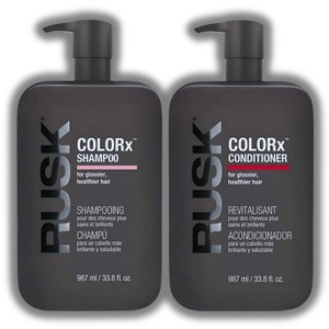 Rusk Color-x Shampoo - 12 oz & Color-x Conditioner - 12 oz DUO SET (Colorx Color Care Sulfate-Free Kit) - 1 of 2