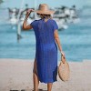 Women's Short Sleeve Cut-Out Cover-Up Dress - Cupshe - 4 of 4