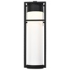 Nuvo Lighting Ledges 1 - Light Lantern in  Matte Black - 2 of 4