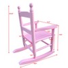 VYNXARIA Children's rocking rose red chair(Children's rocking chair) - 2 of 4