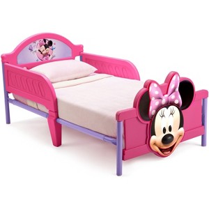 Delta Children Minnie Mouse 3D Toddler Bed - 1 of 4