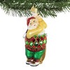 Old World Christmas 5.0 Inch Golfing Santa Hitting Links Tree Ornaments - 3 of 3