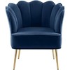 Meridian Furniture,Jester Velvet Accent Chair - 4 of 4
