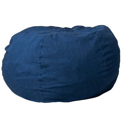 Emma and Oliver Oversized Bean Bag Chair for Kids and Adults