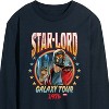 Men's - Marvel - Guardians of the Galaxy Star Lord Band Tee Style Long Sleeve Graphic T-Shirt - 2 of 4