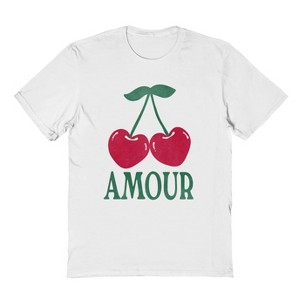 Social Collective Men's Amour  Valentines Day Short Sleeve Graphic Cotton T-Shirt - 1 of 3