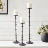 Plum & Post Abacus Candle Stands, Set Of 3 - 2 of 4