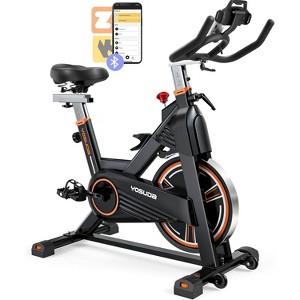 YOSUDA PRO Magnetic Exercise Bike 350 lbs Weight Capacity - Indoor Cycling Bike Stationary with Comfortable Seat Cushion, Silent Belt Drive - 1 of 4