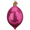 Old World Christmas Blown Glass Ornament for Christmas Tree, Dazzling Fuchsia Reflection - 2 of 4