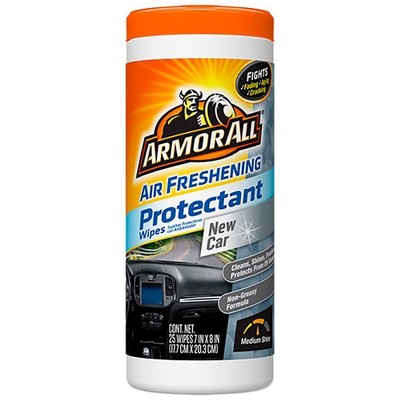 Armor All 25ct New Car Wipes Automotive Protector