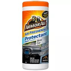 Armor All 25ct New Car Wipes Automotive Protector