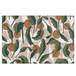 Marta Barragan Camarasa Simple tropical nature T Outdoor Rug - Deny Designs - 1 of 4