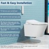 Bidet Toilet Seat, Endless Warm Water, Smart Bidet Toilet Seat Elongated, Separable Sittable Lid, Self-Clean Adjustable Nozzle - 3 of 4